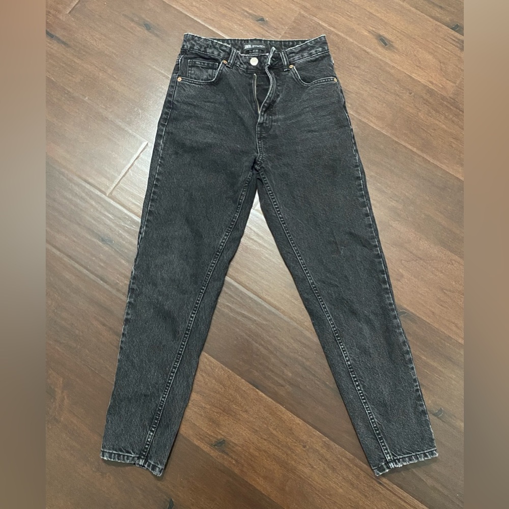 zara mom jeans